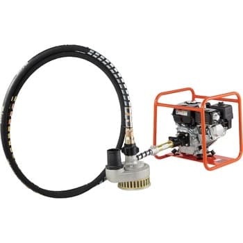 เครื่องสูบน้ำแบบจุ่มสายอ่อน ชนิดประกอบเครื่องยนต์ (Submersible Pump Flexible Shaft) MIKASA มิกาซ่า