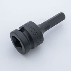 ลูกบ็อกซ์ลมเดือย 6 เหลี่ยม/หัวจีบ (Hex & Star Impact Socket Bits) และลูกบ็อกซ์ขันน็อตล้อ FORCE ฟอร์ซ