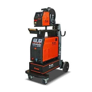 เครื่องเชื่อม MIG JASIC MIG350 (N222) 3 เฟส 350A พร้อมรถเข็น
