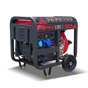 เครื่องปั่นไฟดีเซล POLO PDX8500E 6.5 kW 10.3 แรงม้า (Open Type)