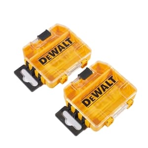 กล่องอุปกรณ์ (Tough Case) DeWALT TSTAK ขนาดจิ๋ว 2 กล่อง/ชุด (DT70800-QZ)