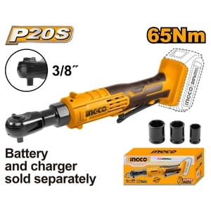 ประแจด้ามฟรีไร้สาย INGCO CDRLI2060151 65 Nm (20V เครื่องเปล่า)