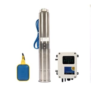 ปั๊มบาดาลโซลาร์ COVERCO 4SPE4-10D72V 4" 750W (เฮดสูงสุด 56 ม.)