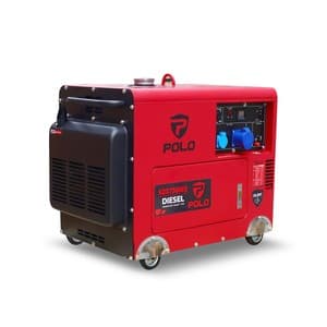 เครื่องปั่นไฟดีเซล POLO KDX7500ES 5.5 kW 9.0 แรงม้า (Silent Type)