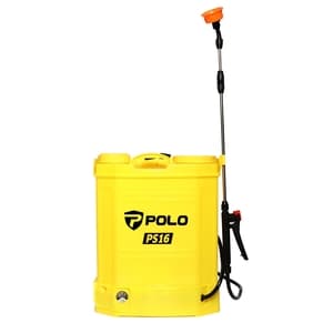 เครื่องพ่นยาแบตเตอรี่แบบสะพายหลัง POLO PS16 16 ลิตร (12V 8Ah)