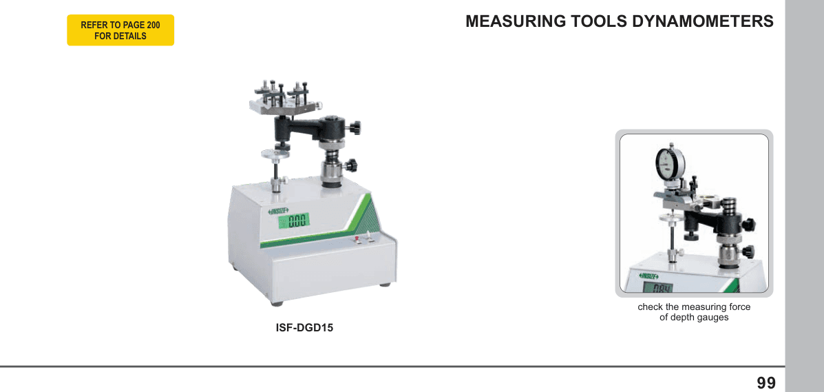 INSIZE Measuring Tools Dynamometers (ISF-DGD15)