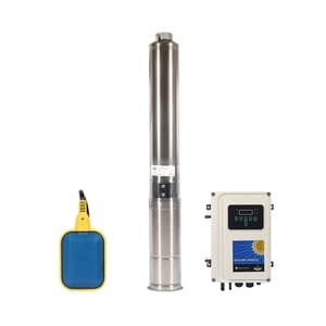 ปั๊มบาดาลโซลาร์ COVERCO 4SPE4-20DA200V 4" 1500W (เฮดสูงสุด 135 ม.)