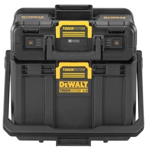 ชุดกล่องและไฟส่องสว่าง 2 ดวง DeWALT TOUGHSYSTEM 2.0 (DWST08061-1)