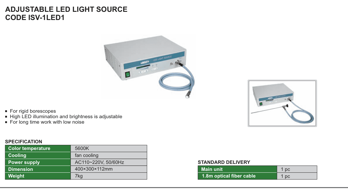 INSIZE Adjustable Led Light Source (ISV-1LED1)