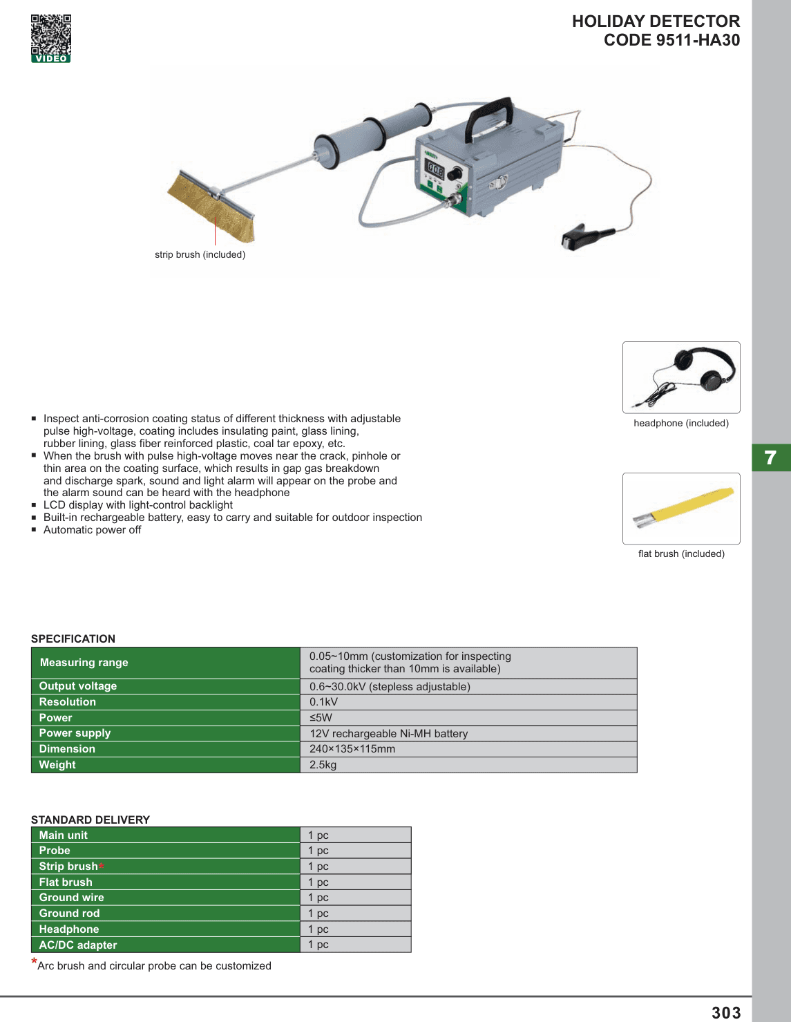 INSIZE Holiday Detector (9511-HA30)