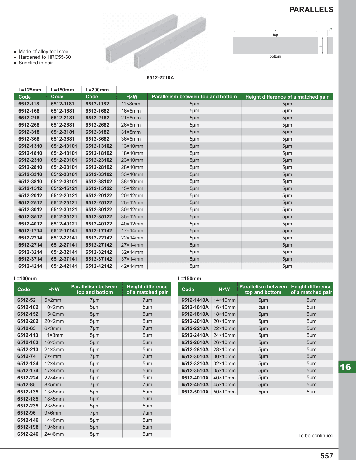 INSIZE Parallels (6512-2210A)