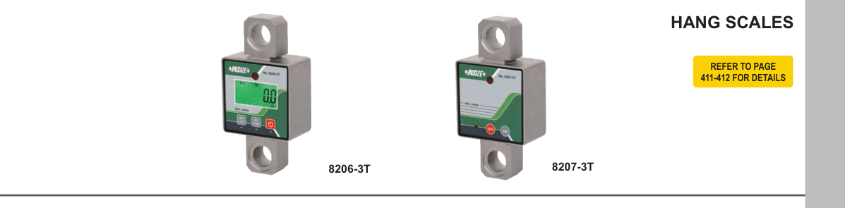 INSIZE Hang Scales (8206-3T)