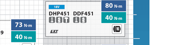 สว่านไขควงไร้สาย Makita DDF451