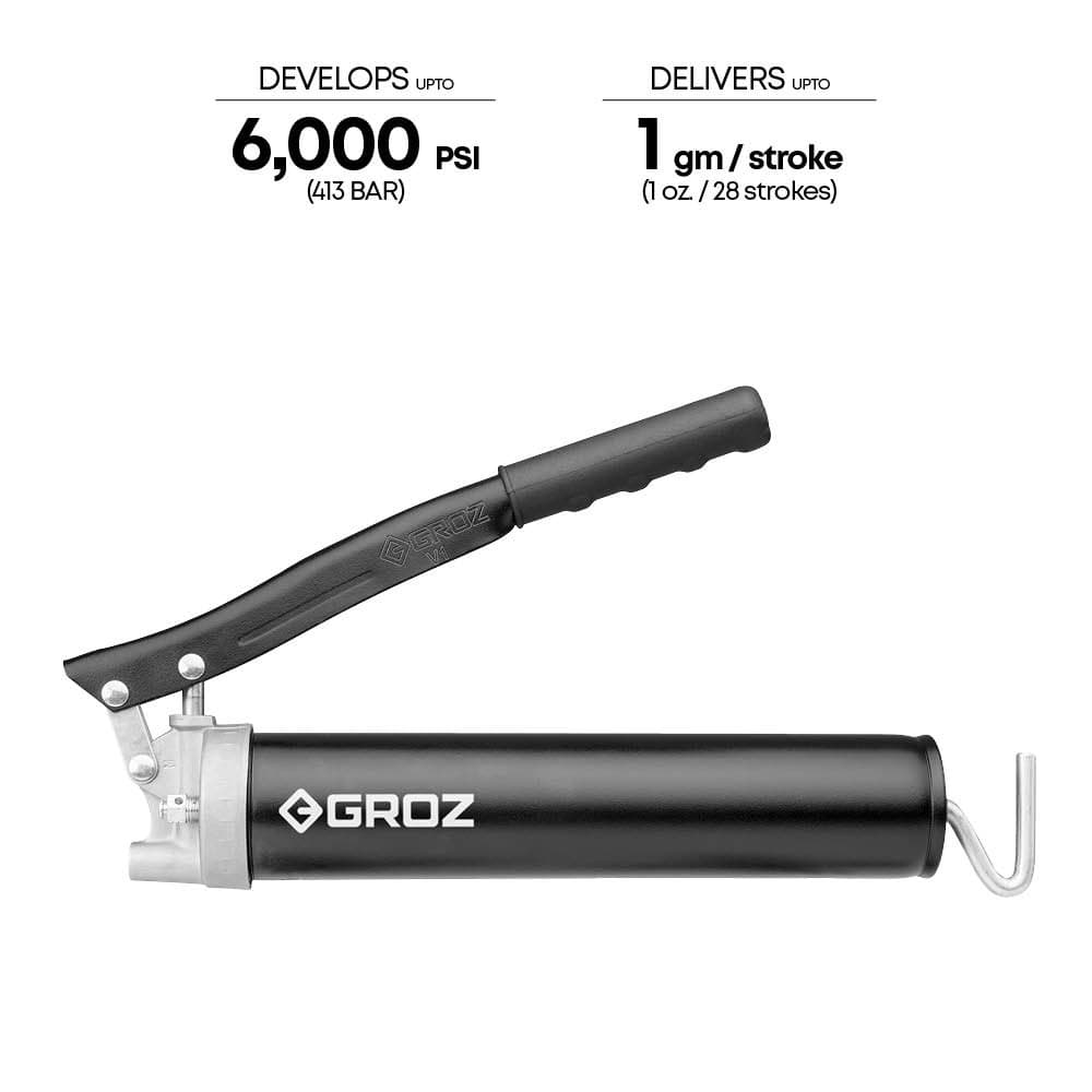 ปืนอัดจาระบีมือโยก GROZ V Series