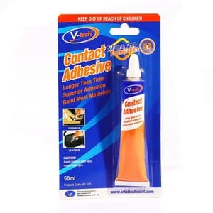 กาวยางสารพัดประโยชน์ / กาวยางซ่อมรองเท้า (Contact & Shoe Adhesive) V-Tech วี-เทค