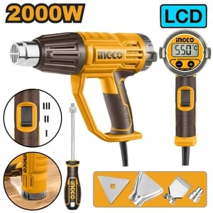 ปืนเป่าลมร้อนไฟฟ้า DIGITAL INGCO HG200058 3 ระดับ (2000W)