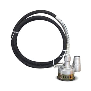 เครื่องสูบน้ำแบบสายอ่อน ชนิดประกอบเครื่องยนต์ (Flexible Shaft Submersible Pump) JEONIL-TAIKYOKU