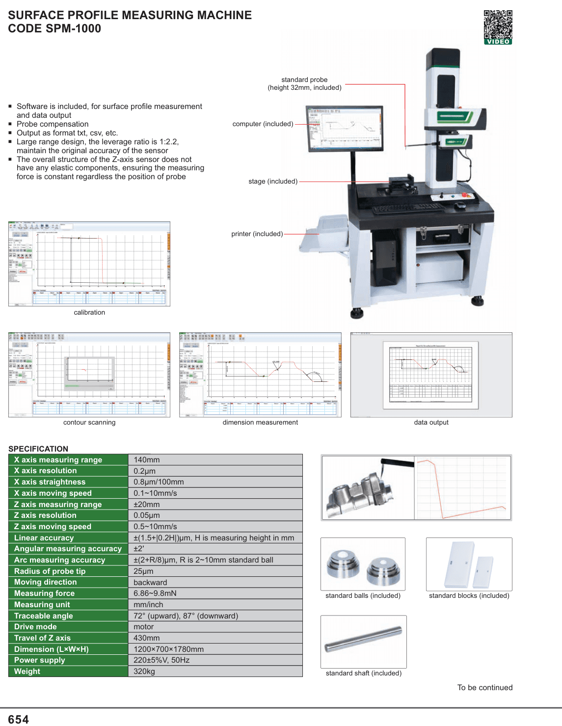 INSIZE Surface Profile Measuring Machine (SPM-1000)