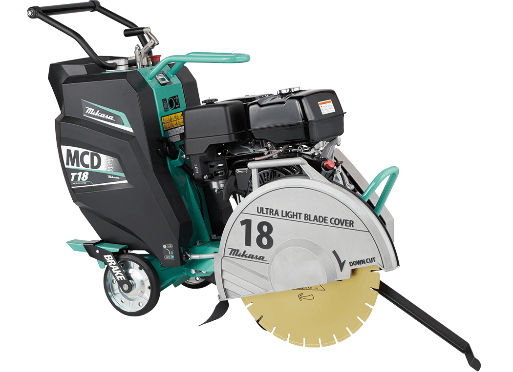 เครื่องตัดคอนกรีต ชนิดเครื่องยนต์ (Concrete Cutter) MIKASA มิกาซ่า รุ่น MCD