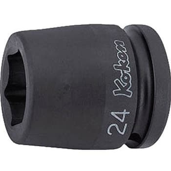 ลูกบ๊อกซ์ลม สั้น 6P (มิล) ขนาด 3/4” (Impact Sockets)