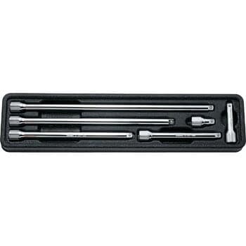 ชุดข้อต่อ 6 ชิ้นในถาด ABS 1/4” (Extenson Bar 6 Set in Plastic Tray)