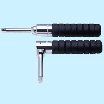 ไขควงข้อต่อ พับได้ 90 องศา ด้ามยาง (Folding Socket Driver)