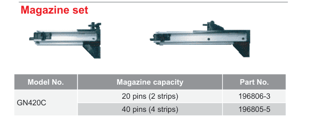 อุปกรณ์เสริม Makita — Magazine set
