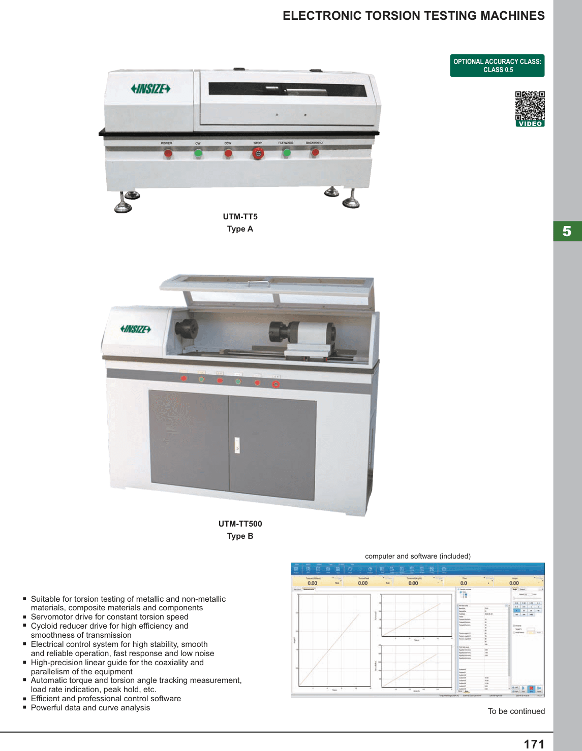 INSIZE Electronic Torsion Testing Machines (UTM-TT500)