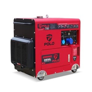 เครื่องปั่นไฟดีเซล POLO KDX8500ES 6.5 kW 10.3 แรงม้า (Silent Type)