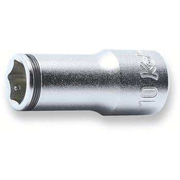 ลูกบ๊อกซ์ กึ่งยาว Nut Grip 6P (มิล) ขนาด 3/8” (Nut Grip Semi-Deep Sockets)