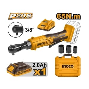 ประแจด้ามฟรีไร้สาย INGCO CDRLI2060152 65 Nm (20V ชุดแบต 1 ก้อน)
