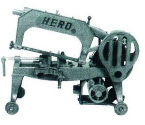 เครื่องตัดเหล็ก แบบเลื่อยชัก (Hack Sawing Machine) HERO ฮีโร่