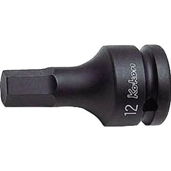 บ๊อกซ์เดือยโผล่ลม หกเหลี่ยม (มิล) ขนาด 1/2” (Impact Hex Bit Sockets)