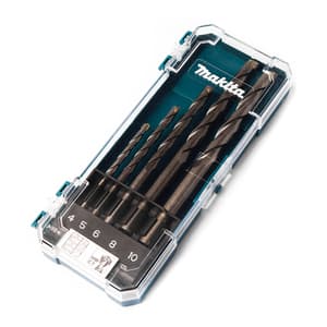 อุปกรณ์เสริม Makita — TCT drill bit with straight shank brick assortment in plastic case