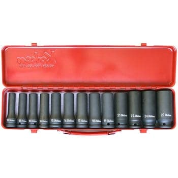 ลูกบ๊อกซ์ลม ยาว 6P (มิล) ขนาด 1/2” (Deep Impact Sockets)