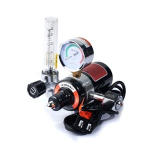 เกจ์วัดแรงดัน CO2 JASIC พร้อมฮีทเตอร์ 36V (อลูมิเนียม)