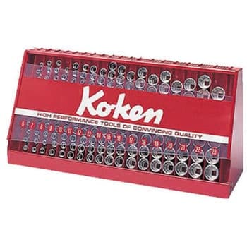 บ๊อกซ์ชุด 3405M-12P 177 ชิ้น (มิล) ในตู้โชว์เหล็ก (Socket Set in Display Stand)