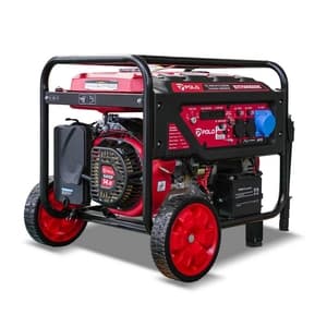 เครื่องปั่นไฟเบนซิน POLO KT7500GDDC 6.5 kW 14 แรงม้า (AVR, สตาร์ท 2 ระบบ)